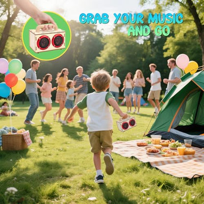STEM Kit for Kids & Adults Age 8-12, Build Your Own Bluetooth Speaker - color: Red