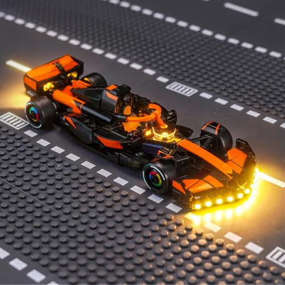 Upgraded Led Light Kit Compatible with LEGO McLaren F1 Team MCL38 Race Car Building Set, Lights Decoration Compatible with LEGO 77251 (Model Not Included) - style: Classic Version 77251