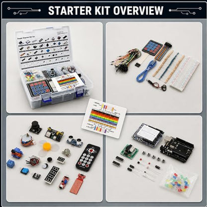 Electronics Starter Kit, ATmega328P Controller Board