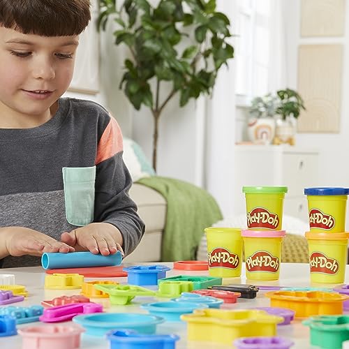 Play-Doh Holiday Set of Tools, 43 Accessories & 10 Modeling Compound Colors, Kids Toys, Holiday Arts and Crafts for Kids 3+ (Amazon Exclusive)