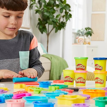 Play-Doh Holiday Set of Tools, 43 Accessories & 10 Modeling Compound Colors, Kids Toys, Holiday Arts and Crafts for Kids 3+ (Amazon Exclusive)
