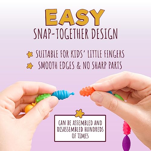 Orian Jewelry Making Kit for Girls, 550+ Pop Beads, Bracelet & Necklace - size: 550+ Piece Set