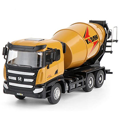 Gemini&Genius Cement Mixer Truck Construction Vehicle Cement Truck Toy - color: Cement Truck