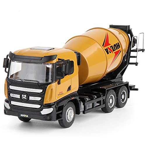 Gemini&Genius Cement Mixer Truck Construction Vehicle Cement Truck Toy - color: Cement Truck