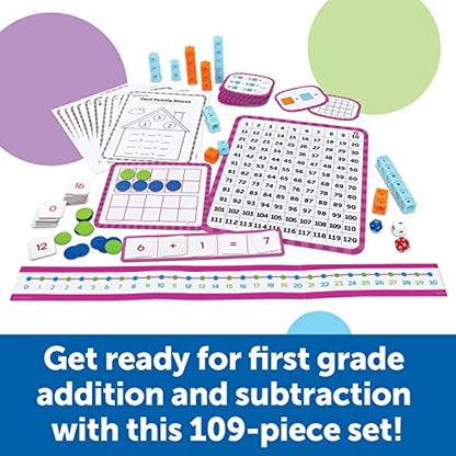 Learning Resources Skill Builders! First Grade Addition and Subtraction - style: Skill Builders! 1st Grade Addition And Subtraction