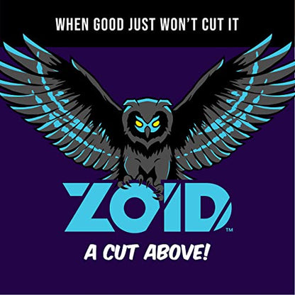 Zoid 3-in-1 Adjustable Utility Knife with Contoured Body and Trax-Grip for Safe and Easy Cutting, Functions as a Precision Utility Knife, Wire Stripper, and Carabiner, Box Cutter, Wire Cutter - size: Single, style: 3-in-1 Adjustable Utility Knife