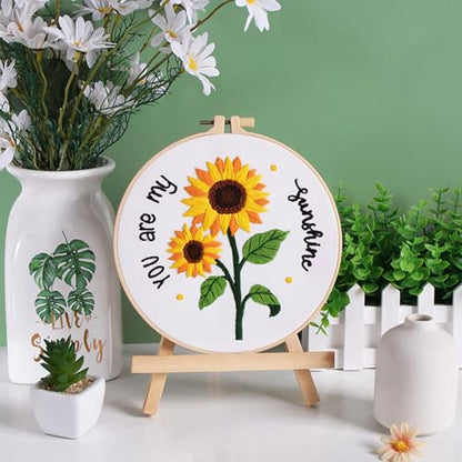 Louise Maelys You are My Sunshine Embroidery Kit for Beginners DIY - color: sunshine