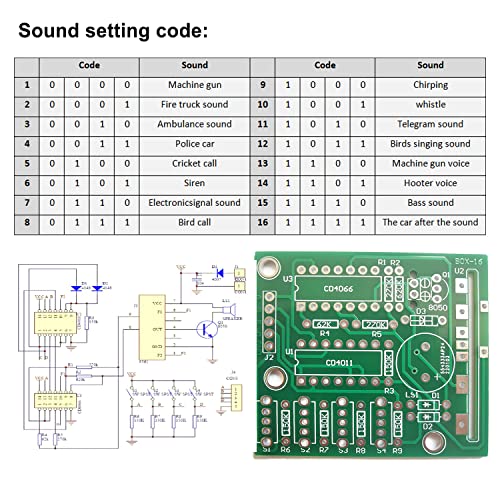 ISolderStore Electronic DIY Kits 16 Music Box Soldering Practice Kit DIY Soldering Project for Teens Kids Adults Thanksgiving Xmas Gift