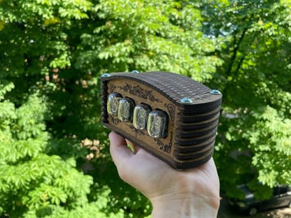Nixie Tube Clock Kit DIY IN12 (12 Hours Format)