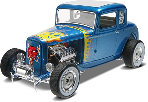 Revell 1932 Ford 5 Window Coupe 2N1 Car Model Building Kit 1:25 Scale