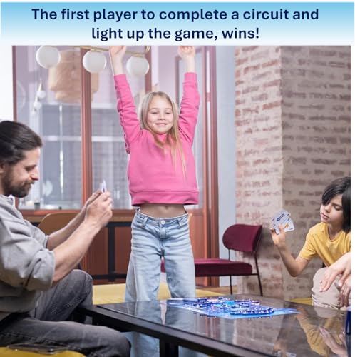 Snap 2 It® Board Game, Game of The Year Finalist, A Race to Light Up The Game, Will You Be First?, for Kids and Adults – Promotes Creativity and Problem Solving, STEM Toy