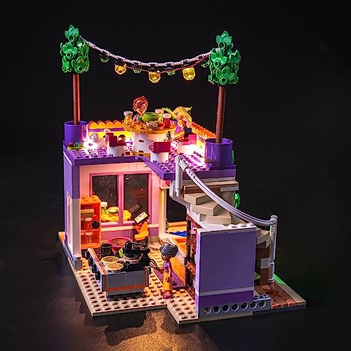 BrickBling LED Light Compatible with Lego Heartlake City Community Kitchen - style: RC Version Light