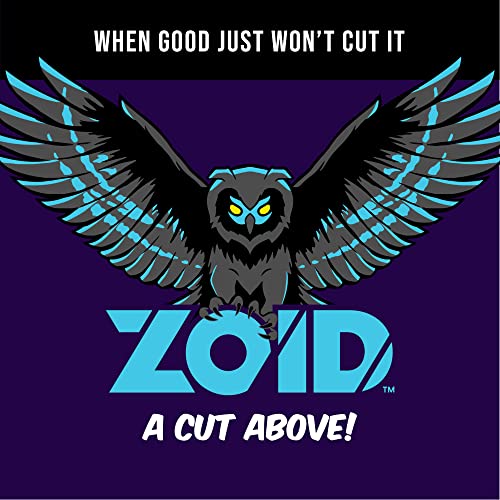 Zoid 25mm Snap Knife with TraX-Grip, High-Carbon Steel Blade, Retractable Box Cutter, Utility Knife for Cutting and Crafting, 7-Segment Snap Blade, Textured Grip for Comfort and Stability - size: Single, style: 25mm Snap Knife