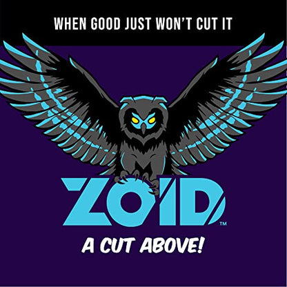 Zoid 25mm Snap Knife with TraX-Grip and Wheel Lock, High-Carbon Steel Blade, Retractable Box Cutter, Utility Knife for Cutting, 7-Segment Snap Blade, Textured Grip for Comfort and Stability - size: Single, style: 25mm Snap Knife with Wheel Lock