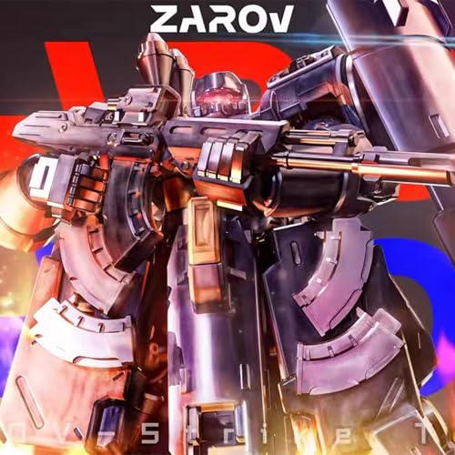 Sheik Mainland 1/144 Zarov M1 Marine Type Blue Model Kit - color: Zarov M1 Blue