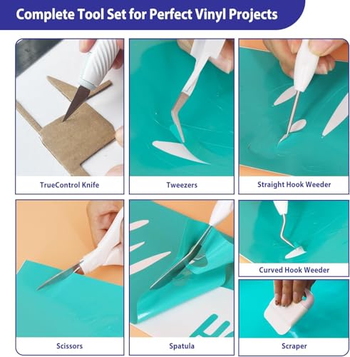 Convend Complete Craft Tool Kit for Maker & Explore, Vinyl Weeding Tools - color: Essential Tools