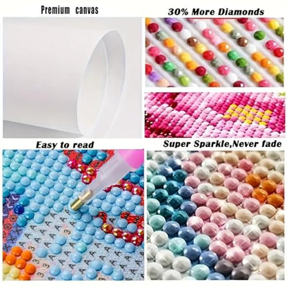 BYGFHLYW Diamond Art Painting Kits for Adults, Jesus 5D Diamond Painting - color: JK533-1