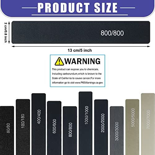 Honoson 40 Pcs Sanding Sticks Sandpaper for Modeling, Mold - style: Mold