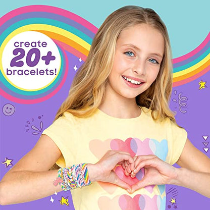 Horizon Group USA Unicorn Friendship Bracelets Create 20+ Bracelets, Kit Includes 1300+ Beads ABC, Metallic Beads Unicorn Storage Case & More - style: Unicorn