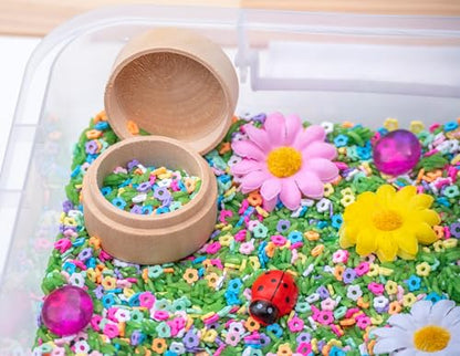 Spring Flower Sensory Bin Kit for Kids - style: Spring Flower Sensory Bin Kit