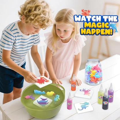 Magic Water Elf Craft Kits, Squishy Toys Arts and Crafts for Kids Girls