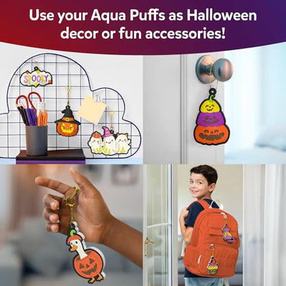 Skillmatics Halloween Aqua Puffs – 3D Art Kit, Paint By Number Kit - color: Halloween