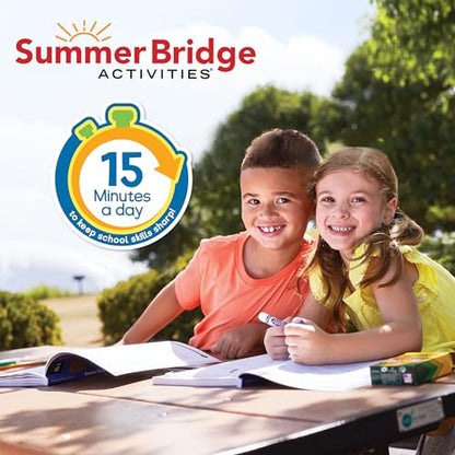 Summer Bridge Activities 5th to 6th Grade Workbooks All Subjects, Middle School Books With Math, Language Arts, Reading Comprehension, Science, Social Studies, Fitness, Flash Cards, and More