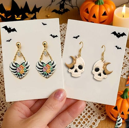 9pcs Halloween Polymer Clay Cutters - color: Halloween Skeleton
