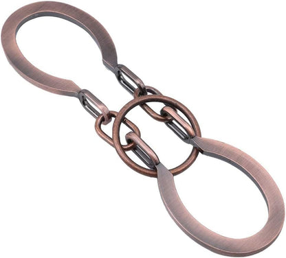God Lock Puzzle Metal Ring Solution Intellectual Deduction Unlock Puzzle Brain Tease Unlock Horseshoe Buckle Gift, Assembly and Disentanglement Puzzles Box Mind for Adults Office Supplies