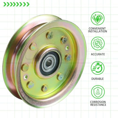 2 Pack 175820 Idler Pulley for Husqvarna 48" Z4824 Z4822 Decks - color: A17 2x532175820