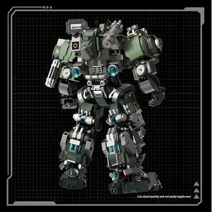 CSNRHG Mech Robot Model Building Blocks Toy Set Birthday for Age 8+ Children Adults Teens 1403 Pieces - color: Mobile Mecha