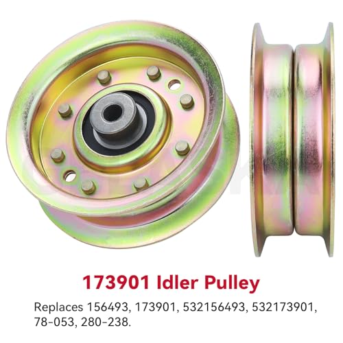 GELASKA 532173901 156493 Pulley for Husqvarna 46" YTH180 YTH2046 Mowers - color: A20 1x173901