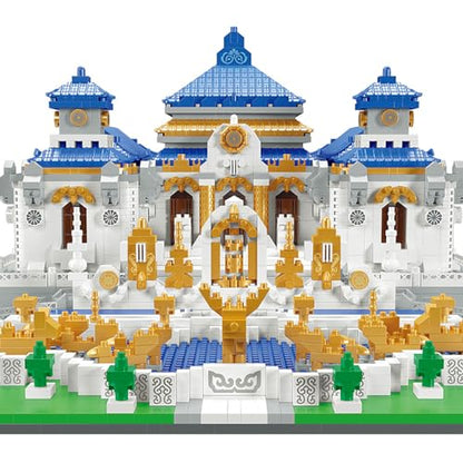 Old Summer Palace Micro Brick Building Set (5372 Pieces) – Landmark Model Chinese Imperial Garden Architecture Educational Toy Gift for Kids and Adults - color: Old Summer Palace