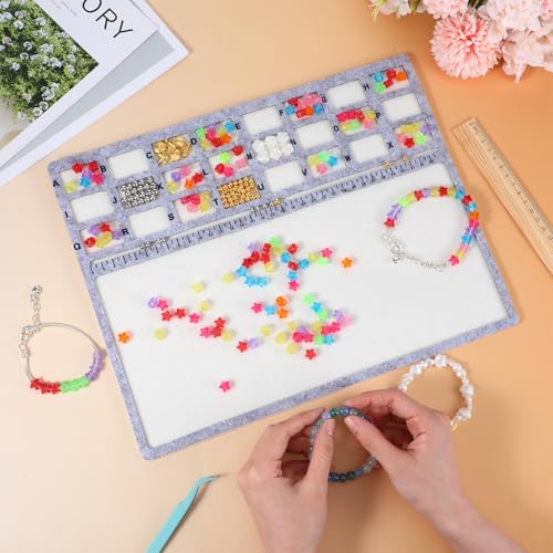 LXUEJIE Beading Mats, 2 Pack Large Rectangle Felt Beading Mat