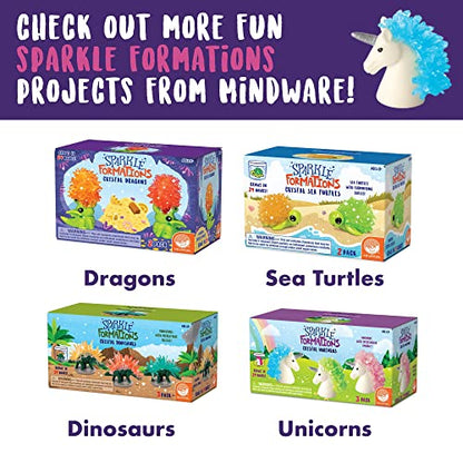 MindWare Sparkle Formations Crystal Butterflies Science Kit with Crystal