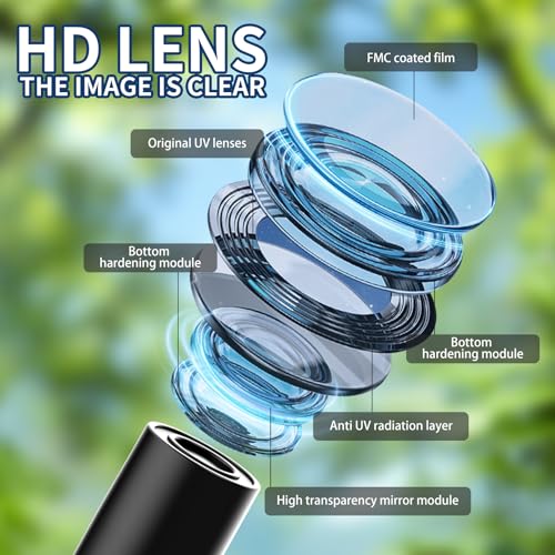 Microscope for Kids Scientific Experiment Kit 40X-1600X Magnification LED Light Educational STEM Kit with Slides and Lab Tools (Blue) - color: Blue