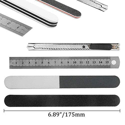 12Pcs Modeler Basic Tools Craft Set Gundam Model Tools Kit Hobby Building Tool Kit for Model Assemble Building Repairing and Fixing DIY Craft Kit