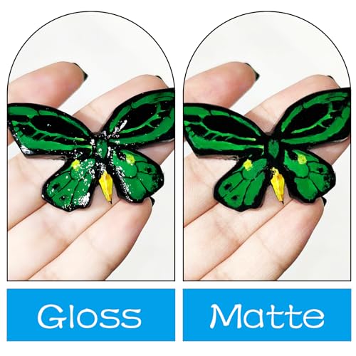50ml Air Dry Clay Glaze, Protect Clay Surfaces, Delivers Gloss Glaze Effect - size: gloss