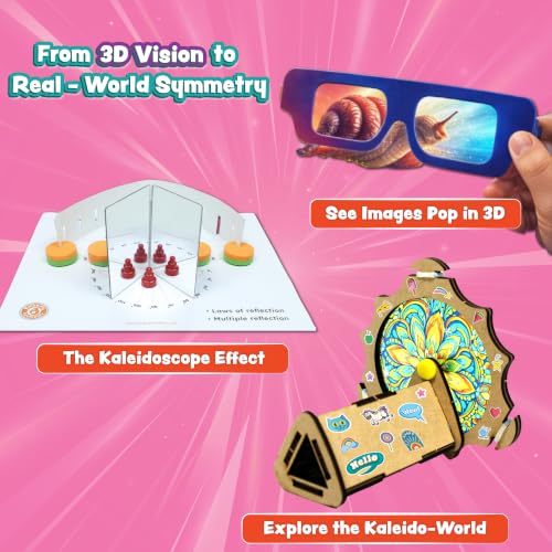 Butterfly Edufields 25+ Girls STEM Light Science Kit for 8 10 12 13 Years - style: Light Kit For Girls