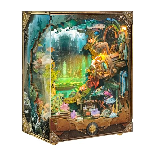 DIY Book Nook Deep-Sea Submarine Adventure Miniature House Kit - color: Discover Atlanta