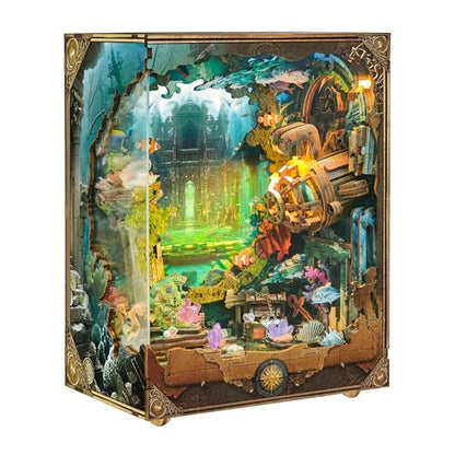 DIY Book Nook Deep-Sea Submarine Adventure Miniature House Kit - color: Discover Atlanta