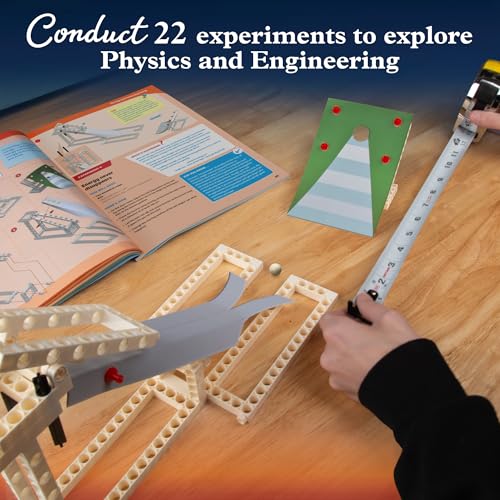 Thames & Kosmos | Mechanical Engineering: Machines & Vehicles STEM Experiment Kit | Build 20 Mechanical Models, Explore Physics of Force & Motion | Hands-on, Introductory Science Learning for Ages 8+