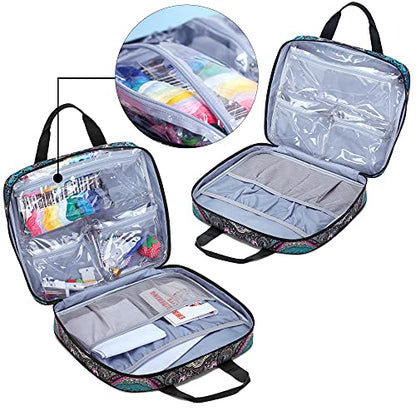 LoDrid Embroidery Kit, Embroidery Project Bag with Embroidery Kit, Totem - color: Totem