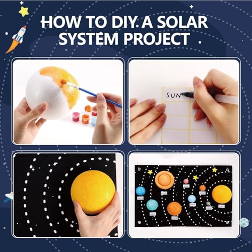 Pllieay Solar System Model Kit for School Science Projects, Space Education