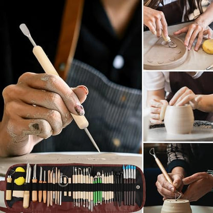 42Pcs Clay Sculpting Tools Kit