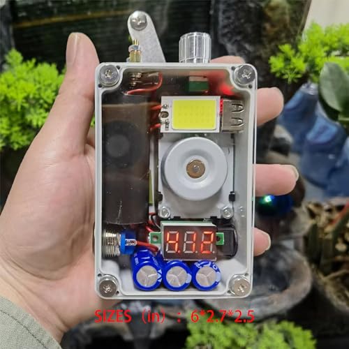 Gikfun Hand Crank Generator, Portable Emergency USB Charger with COB Light and Lighter, Compact Survival Light Gear for Outdoor Camping Hiking Blackouts and Emergency Preparedness GK1029