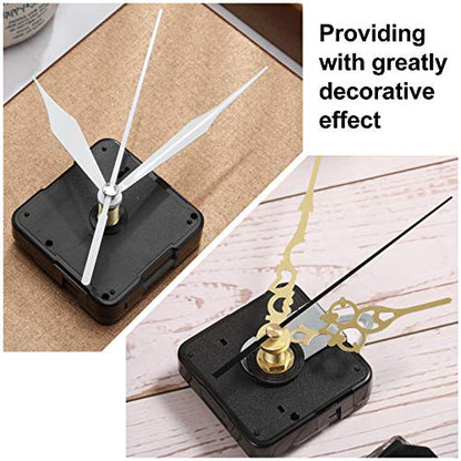 Outus 5 Pcs Quartz Clock Movement, 7 Pairs Hands, DIY Repair Kit, 18 mm