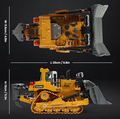Spray Rc Bulldozer Toys for Boys 11 Channel 50 mins Playtime - style: RC Dozer