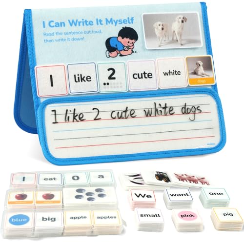 CHEFAN 165 PCS Sentence Building for Kids, Speech Therapy Materials - color: 165 Pcs Sentence Building Sets