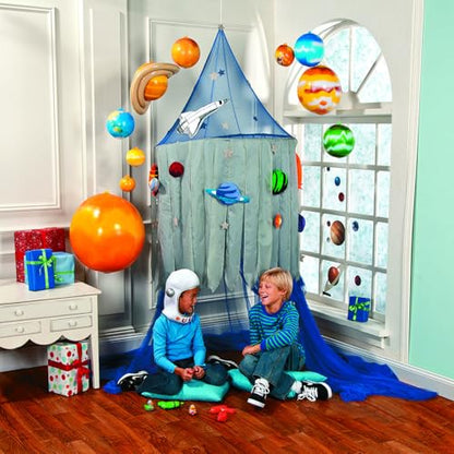 Fun Express Inflatable Solar System Model Kit for Kids, 10 Piece